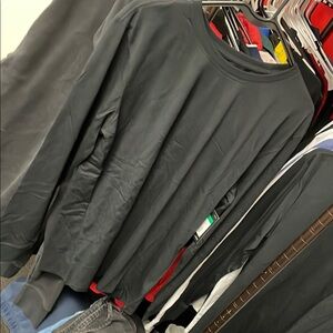 Men’s Nike Sportswear Tee Shirt NWT New Black Long Sleeve